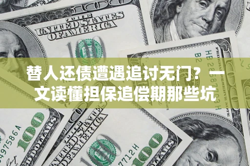 北京替人还债遭遇追讨无门?一文读懂担保追偿期那些坑 北京替人还债遭遇追讨无门?一文读懂担保追偿期那些坑